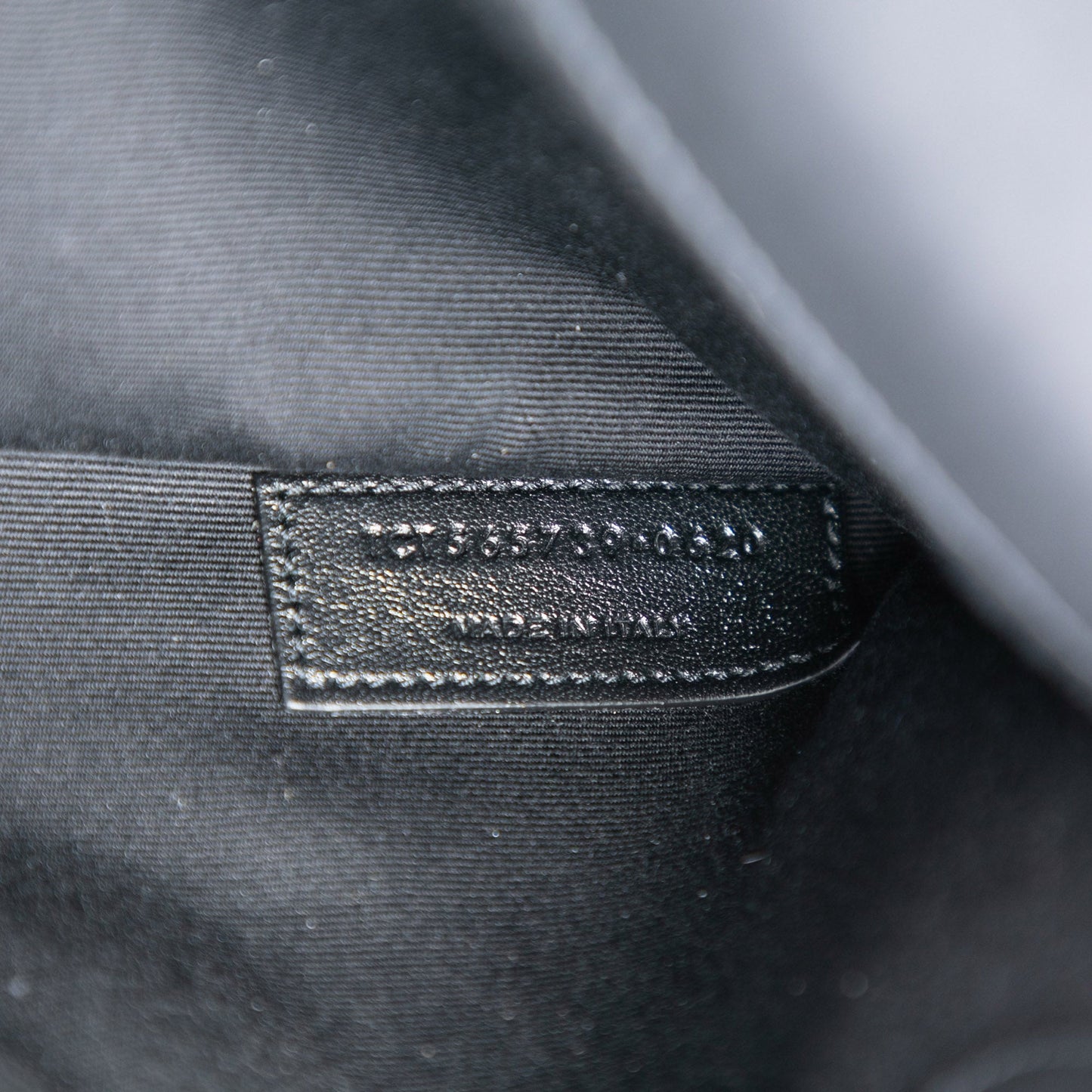 Saint Laurent Canvas Monogram Uptown Pouch
