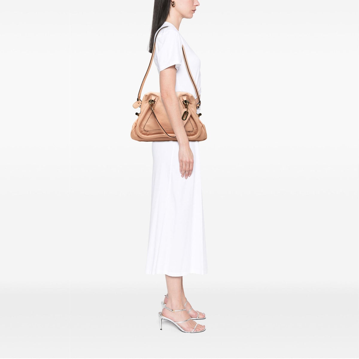 Chloé Medium Leather Paraty Satchel