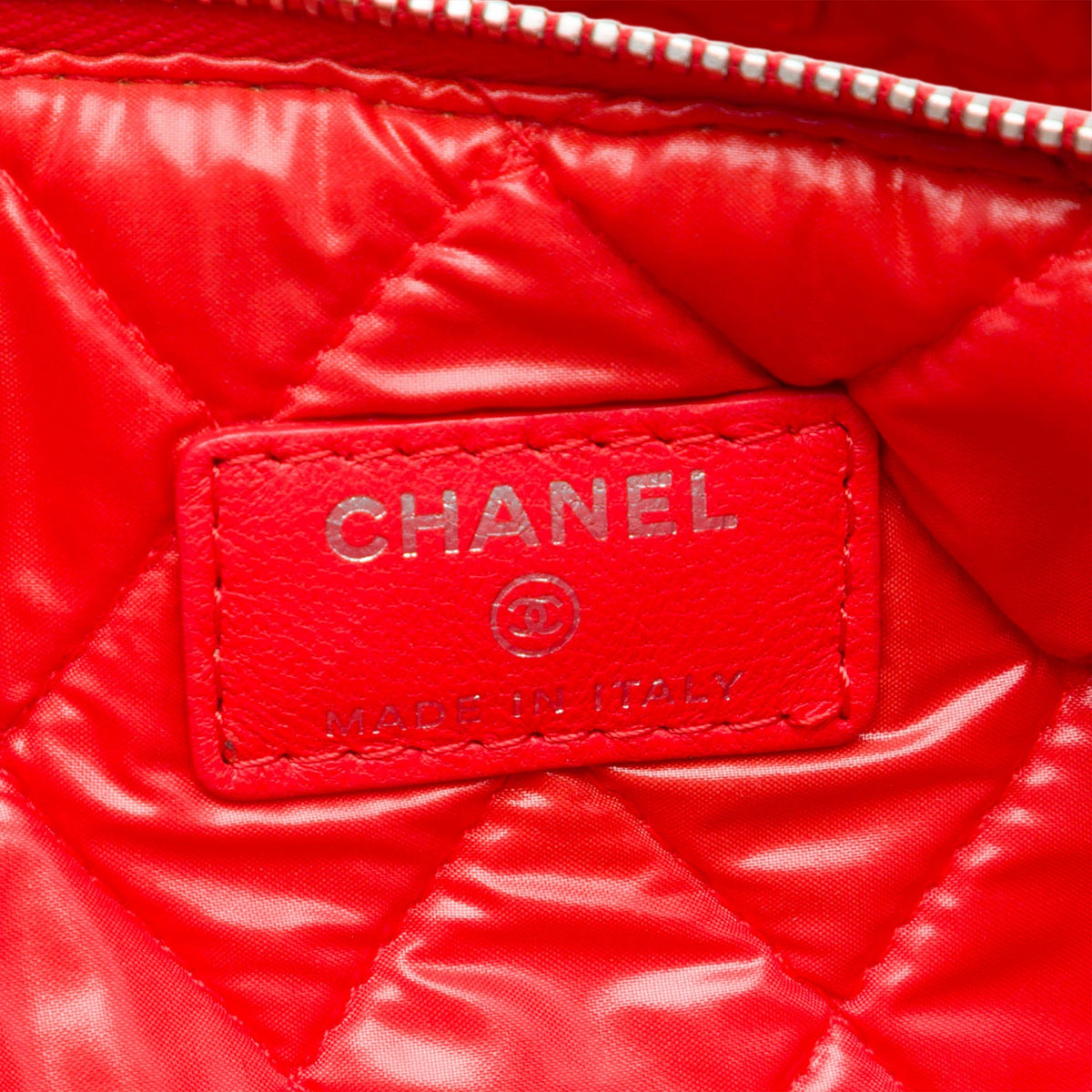 Chanel Medium Printed Lambskin Cuba La Habana O Case Clutch