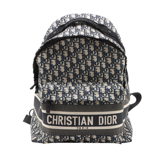 Dior Oblique Canvas Backpack