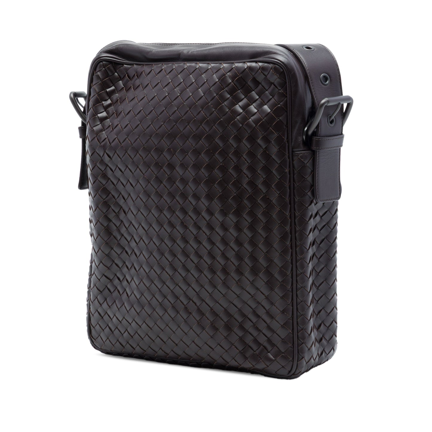 Bottega Veneta Nappa Intrecciato Front Pocket Crossbody