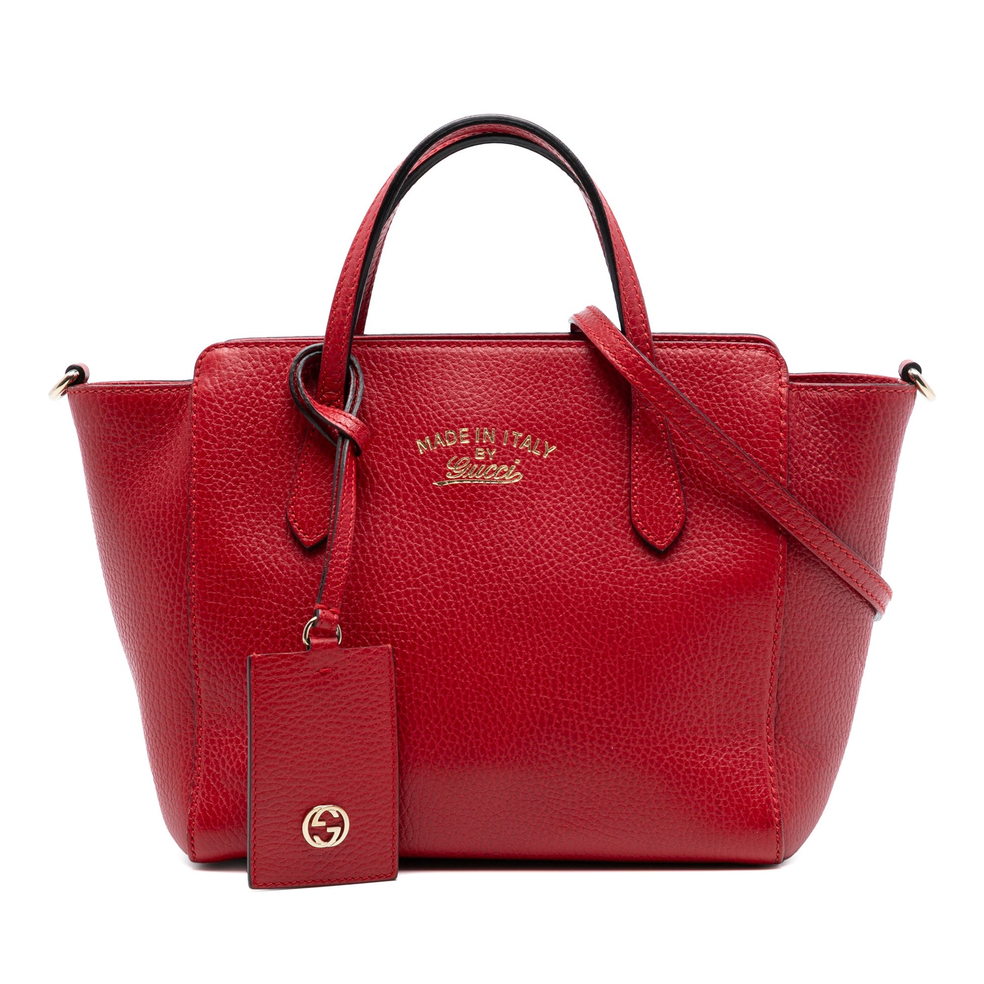Gucci Mini Leather Swing Satchel