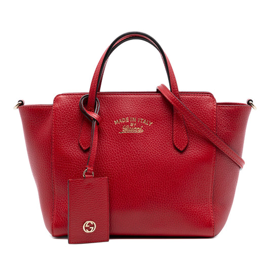 Gucci Mini Leather Swing Satchel