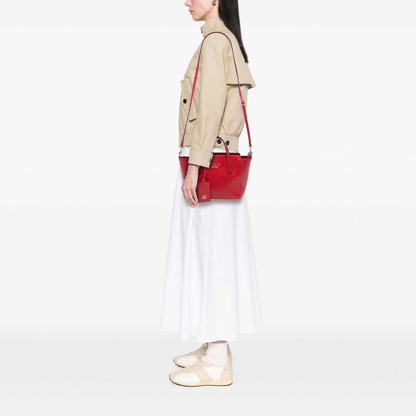 Gucci Mini Leather Swing Satchel