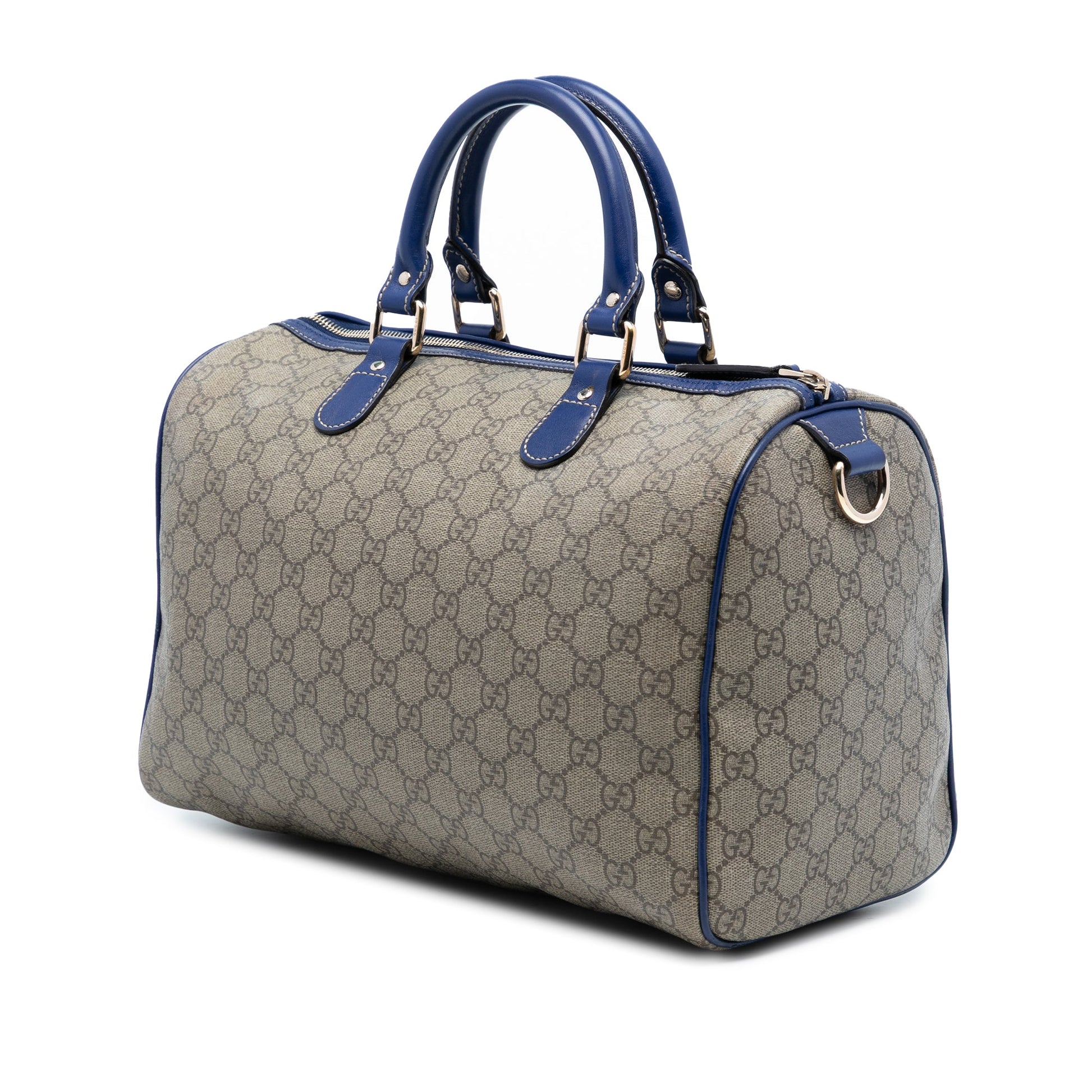 Gucci Unicef Medium GG Supreme American Flag Joy Boston Bag
