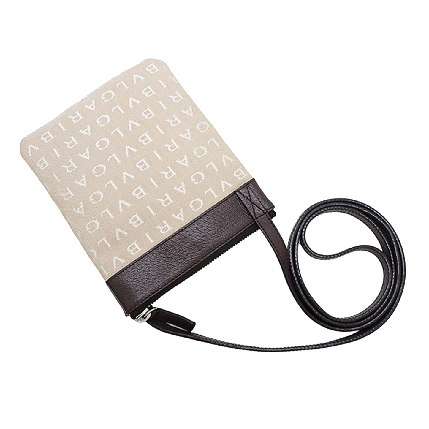 Bvlgari Logomania Canvas Crossbody