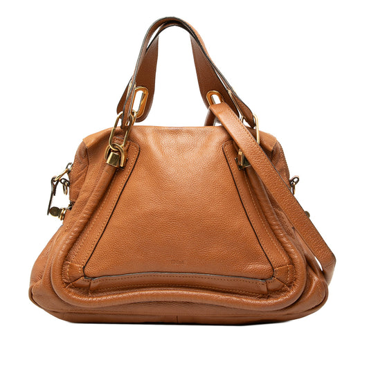 Chloé Medium Leather Paraty Satchel