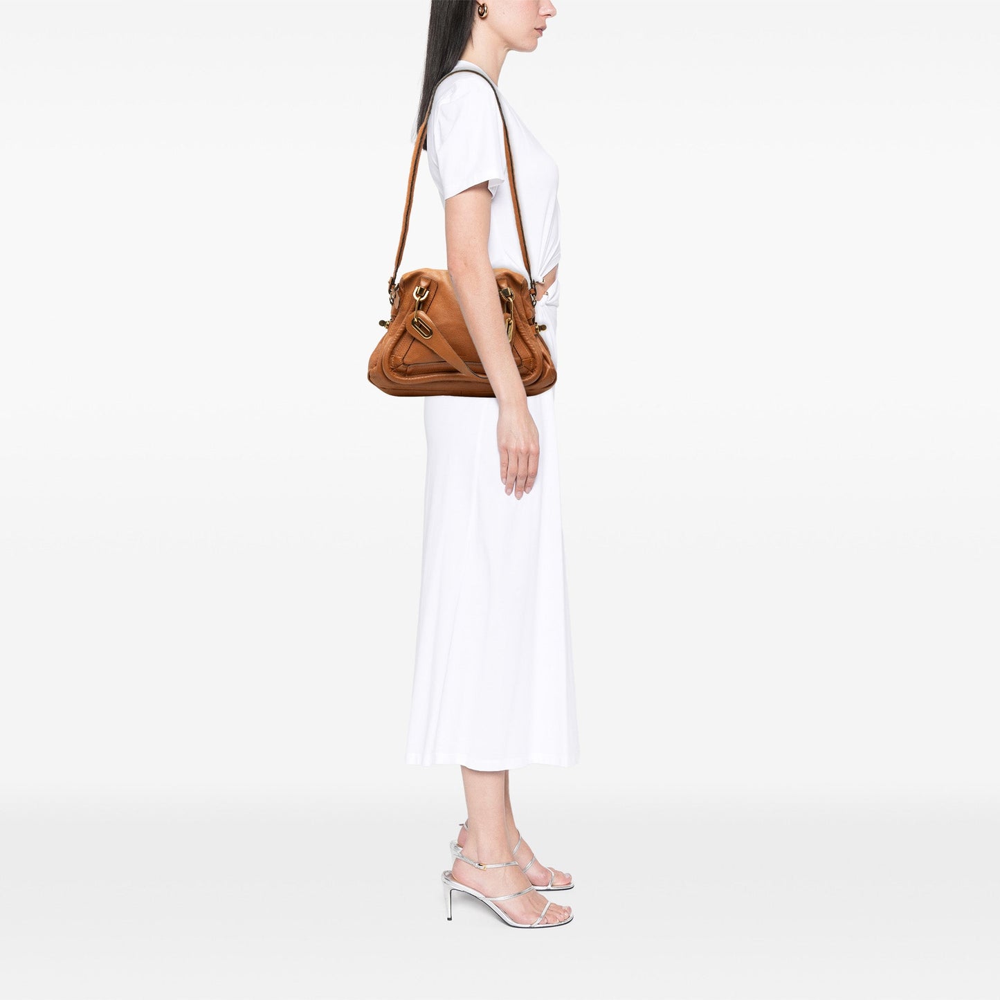 Chloé Medium Leather Paraty Satchel