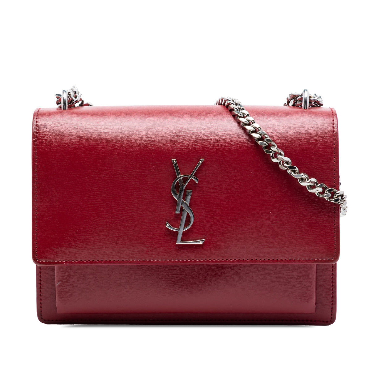 Saint Laurent Medium Calfskin Monogram Sunset Crossbody