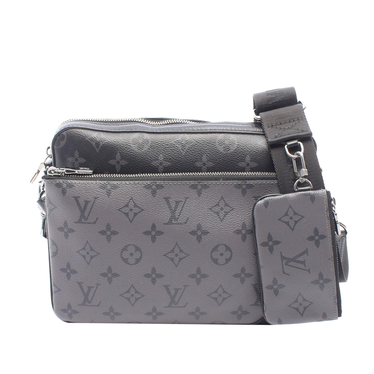 Louis Vuitton Monogram Eclipse Trio Messenger