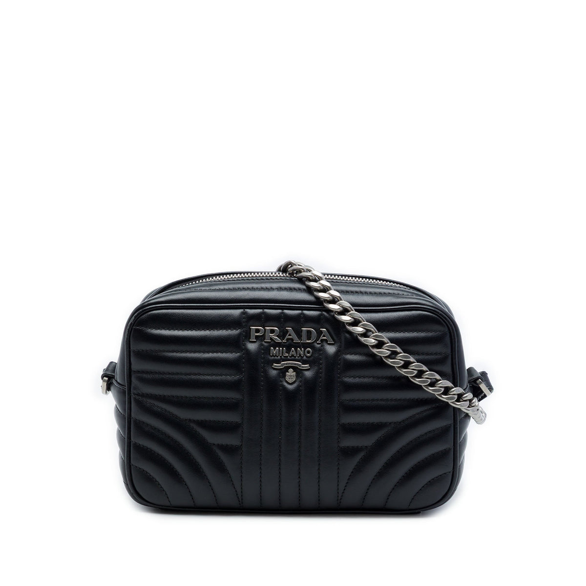 Prada Soft Calfskin Diagramme Camera Bag