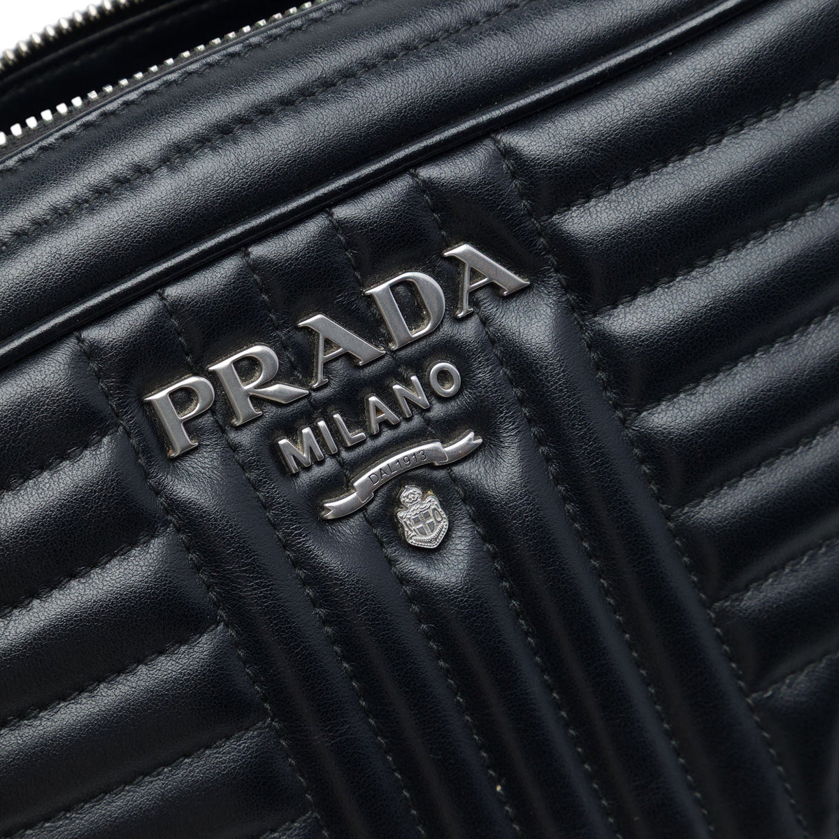 Prada Soft Calfskin Diagramme Camera Bag