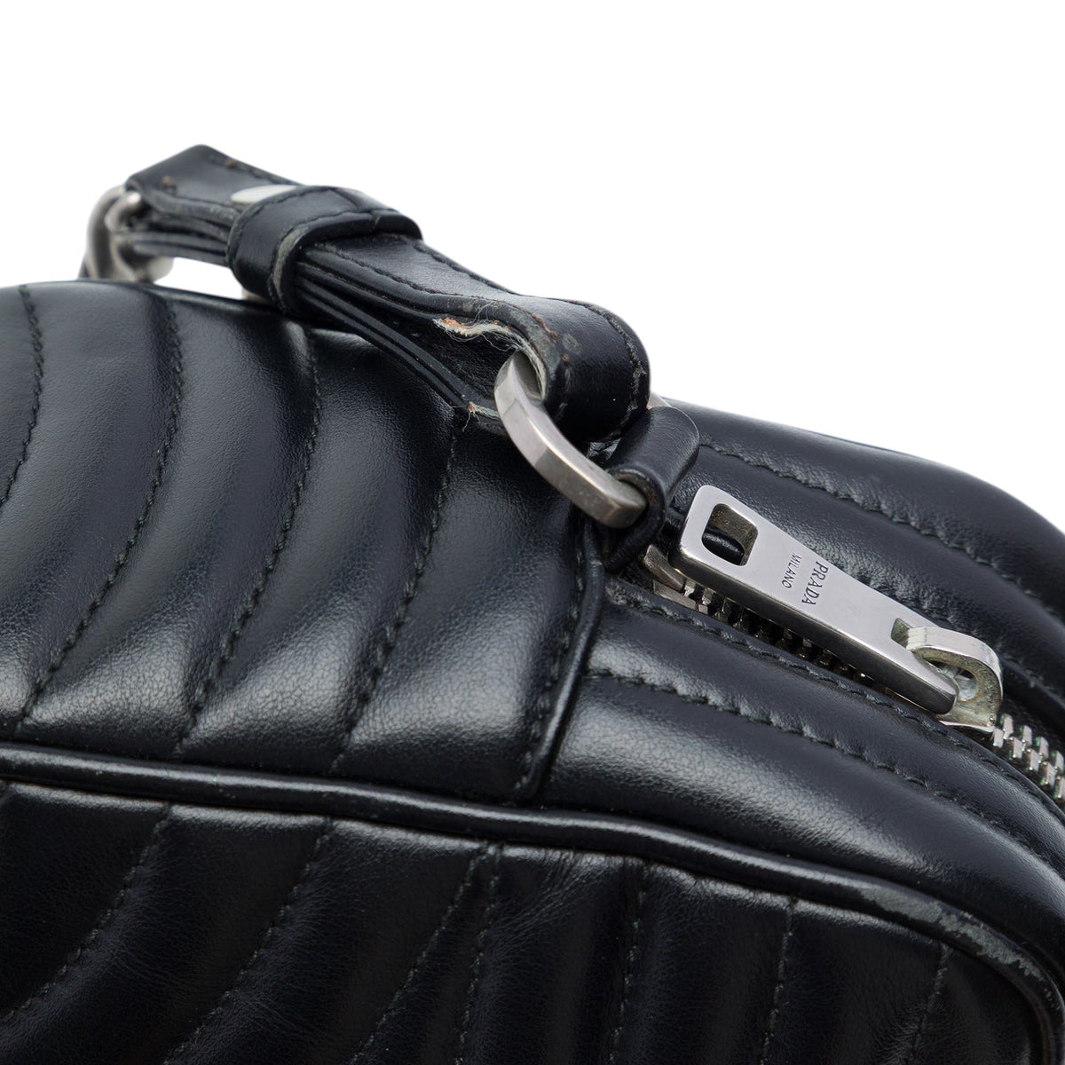 Prada Soft Calfskin Diagramme Camera Bag