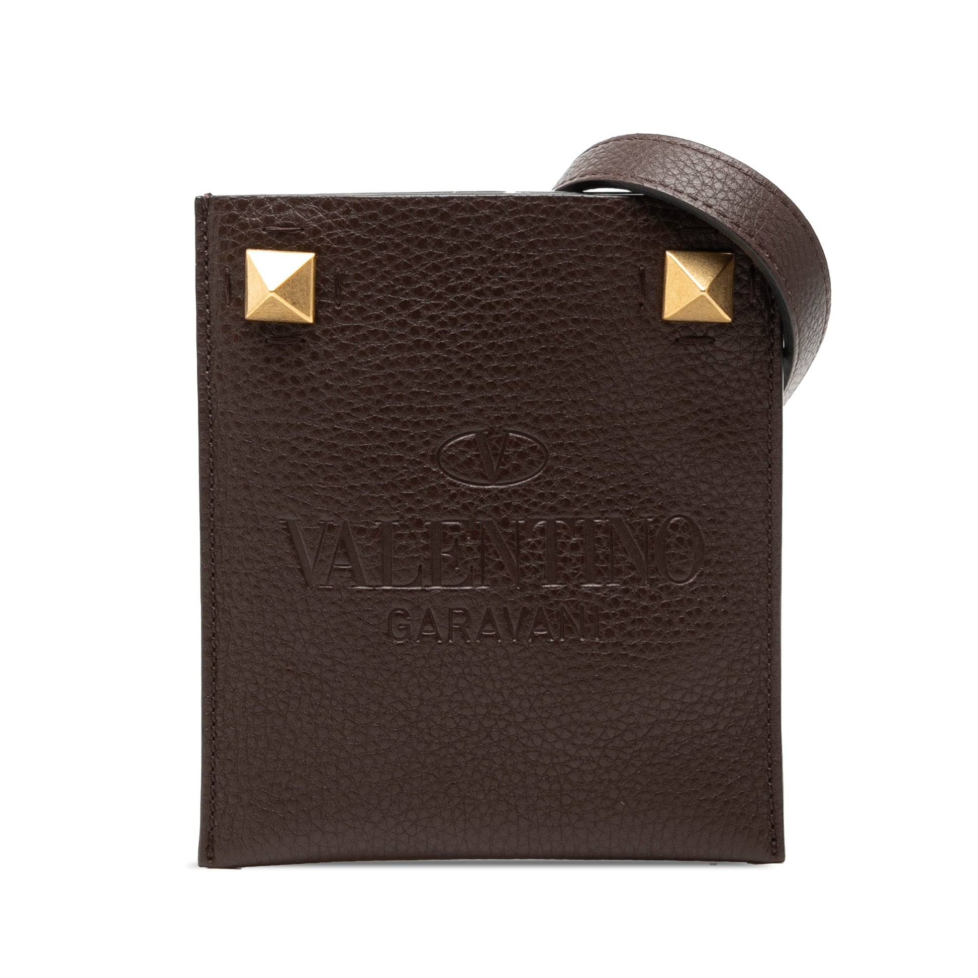 Valentino Mini Grained Calfskin Rockstud Identity Crossbody