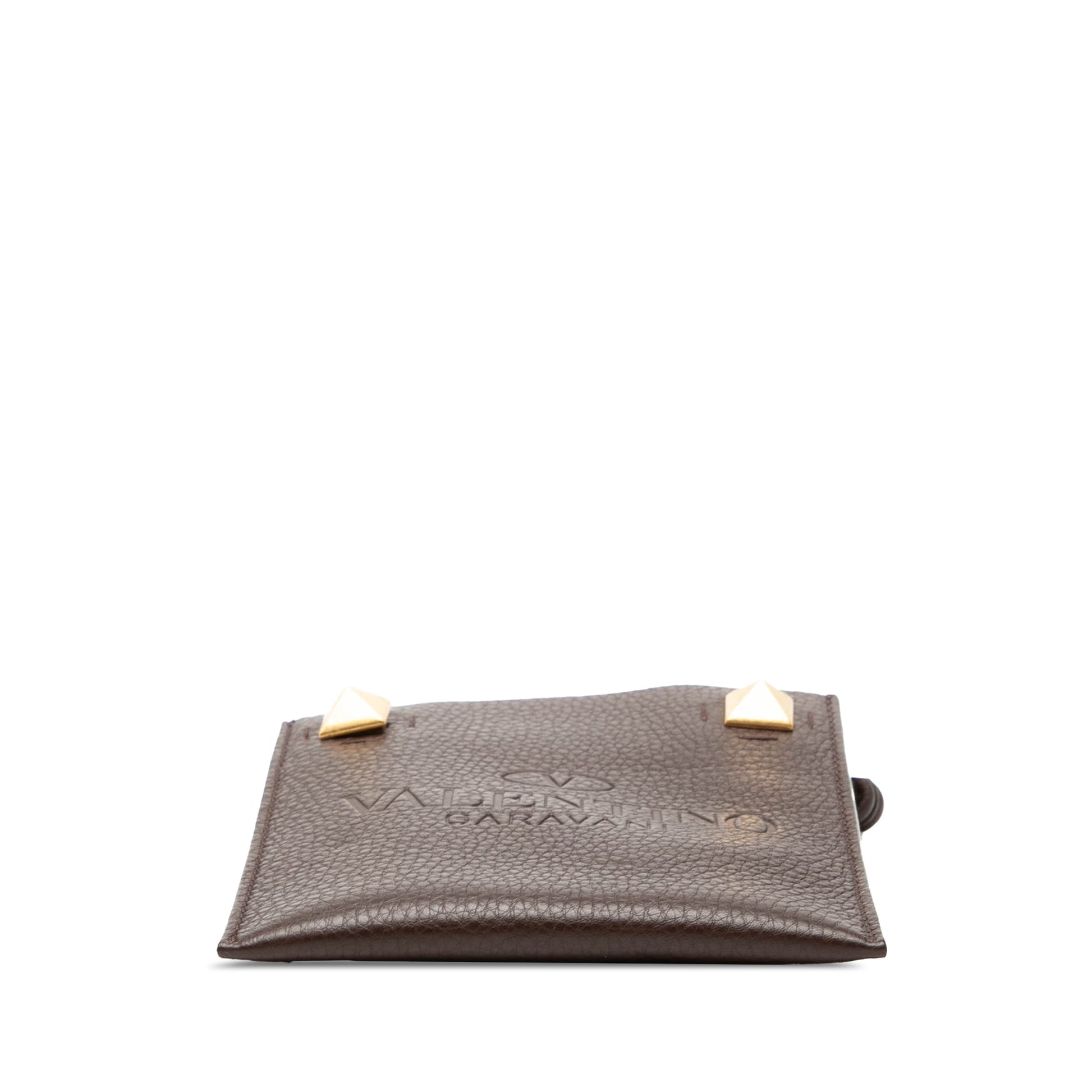 Valentino Mini Grained Calfskin Rockstud Identity Crossbody