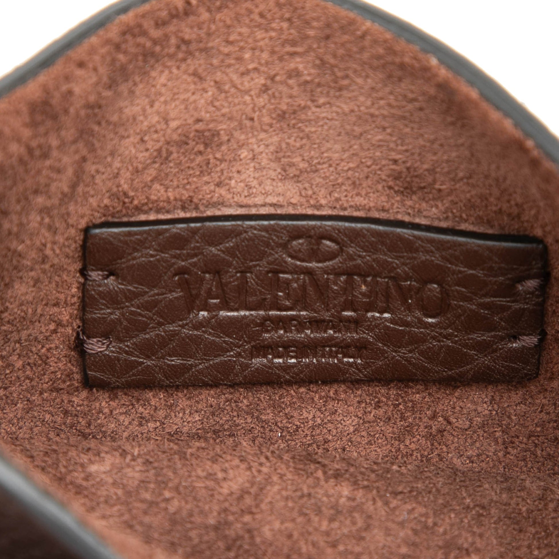 Valentino Mini Grained Calfskin Rockstud Identity Crossbody