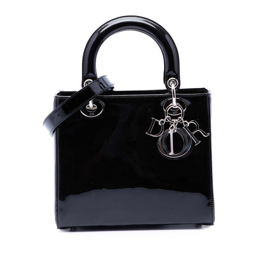 Dior Medium Patent Lady Dior