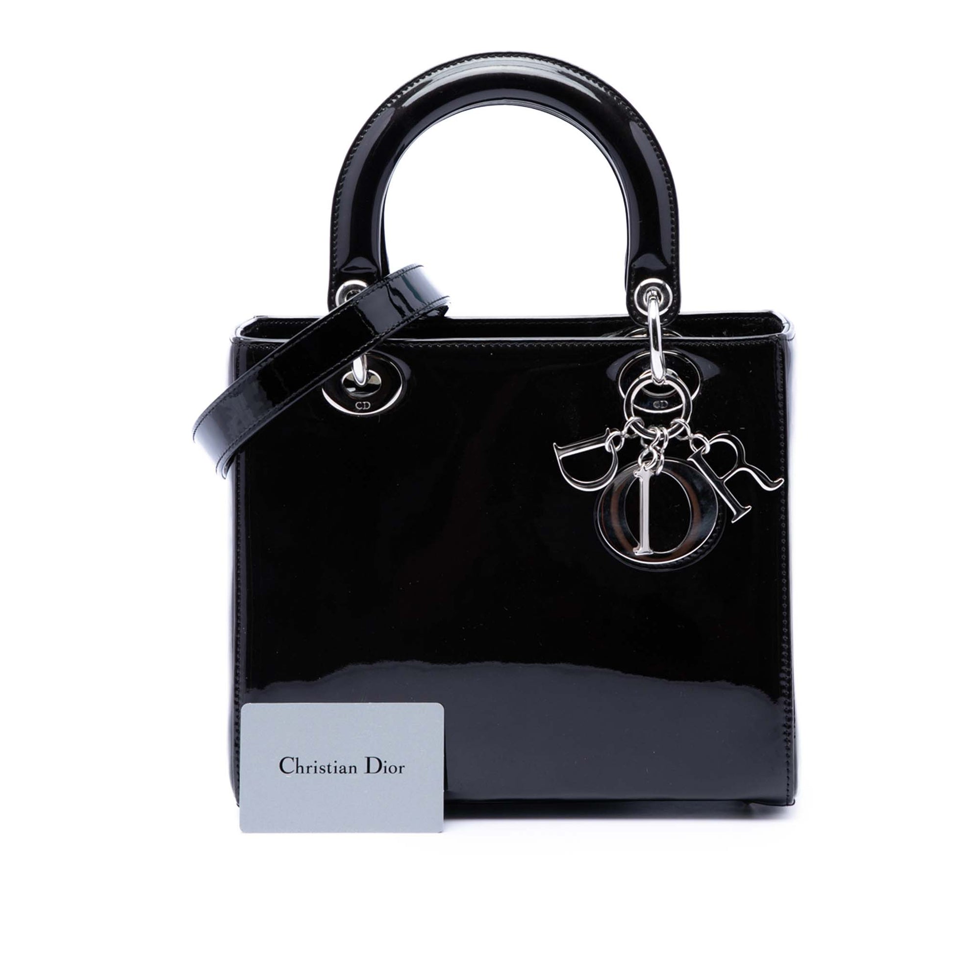 Dior Medium Patent Lady Dior