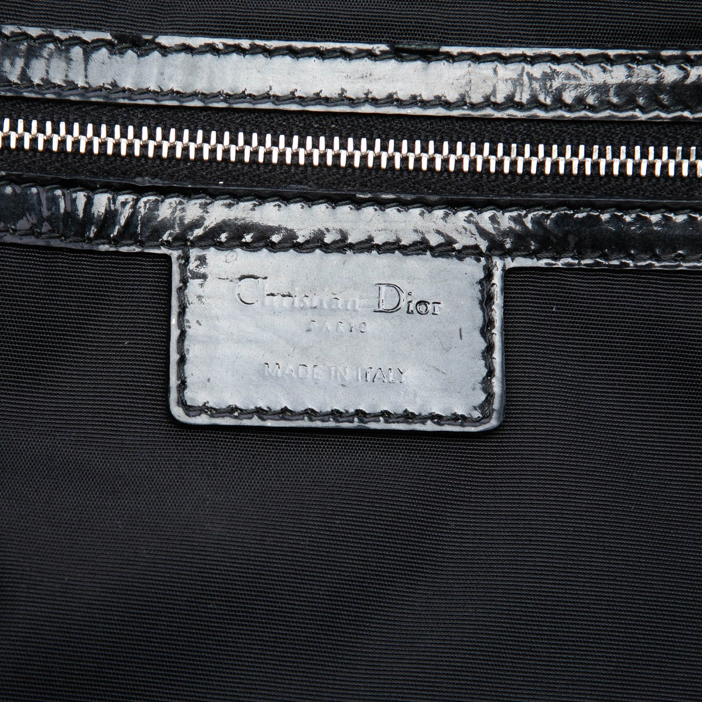 Dior Large Patent Cannage Lady Dior Soft Shopping Tote