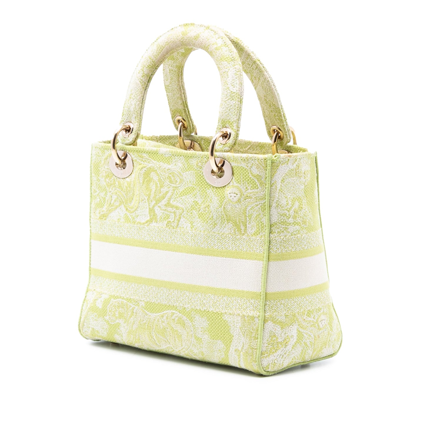 Dior Medium Embroidered Canvas Toile de Jouy Lady D Lite