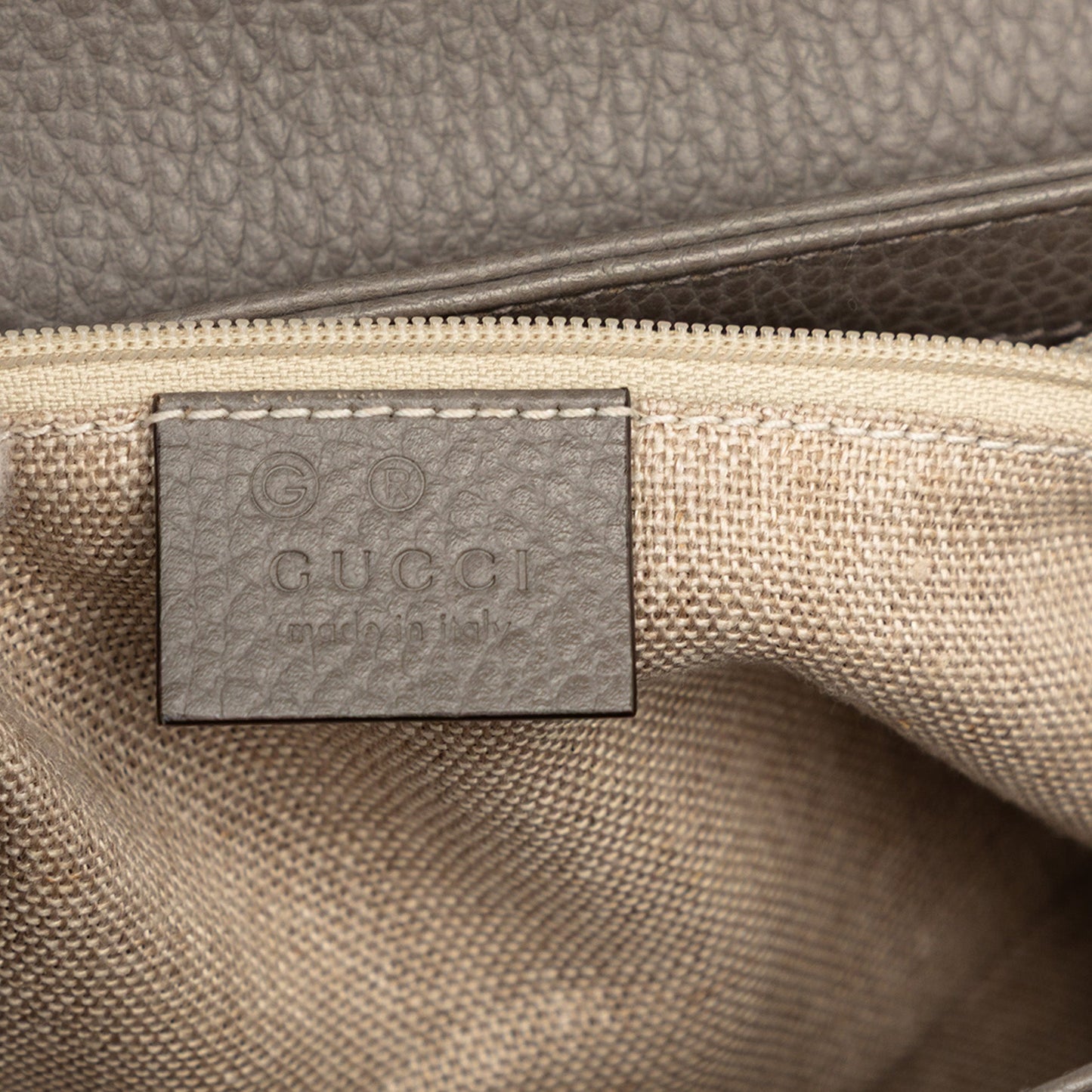Gucci Small Dollar Calf Interlocking G Satchel