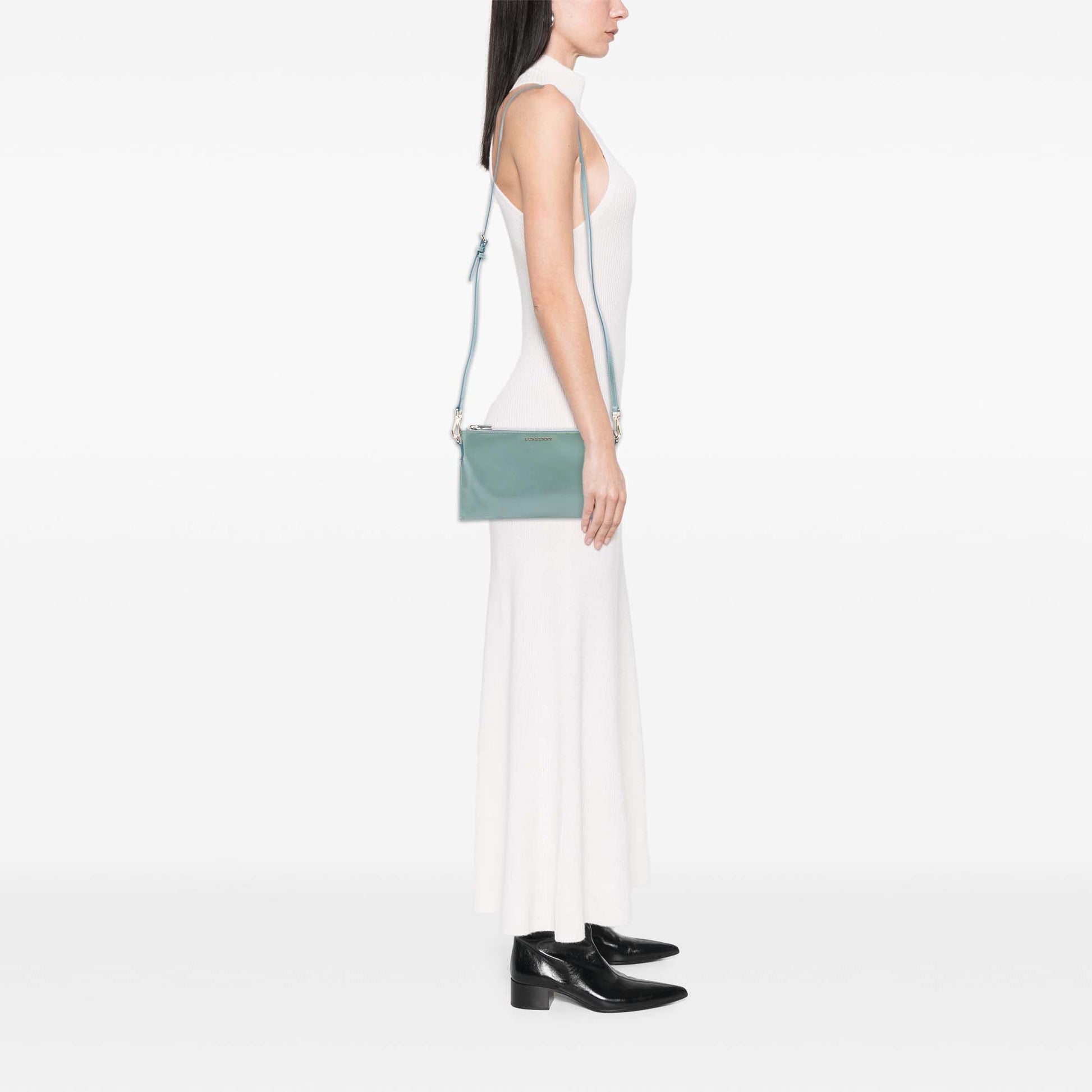 Burberry Grained Leather Peyton Crossbody