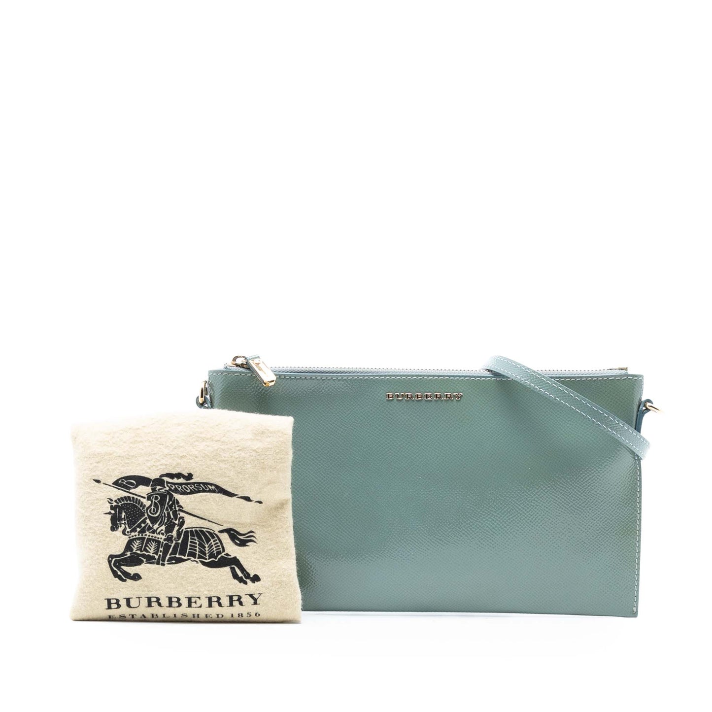 Burberry Grained Leather Peyton Crossbody