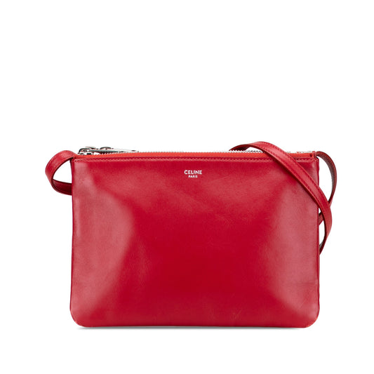 Celine Small Lambskin Trio Crossbody