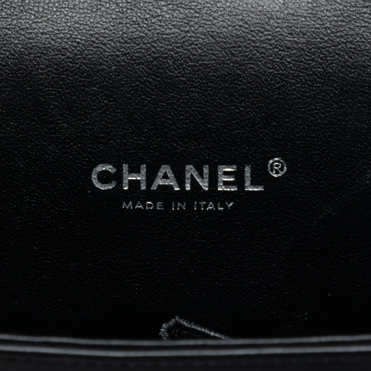 Chanel Maxi Classic Striped Patent Double Flap