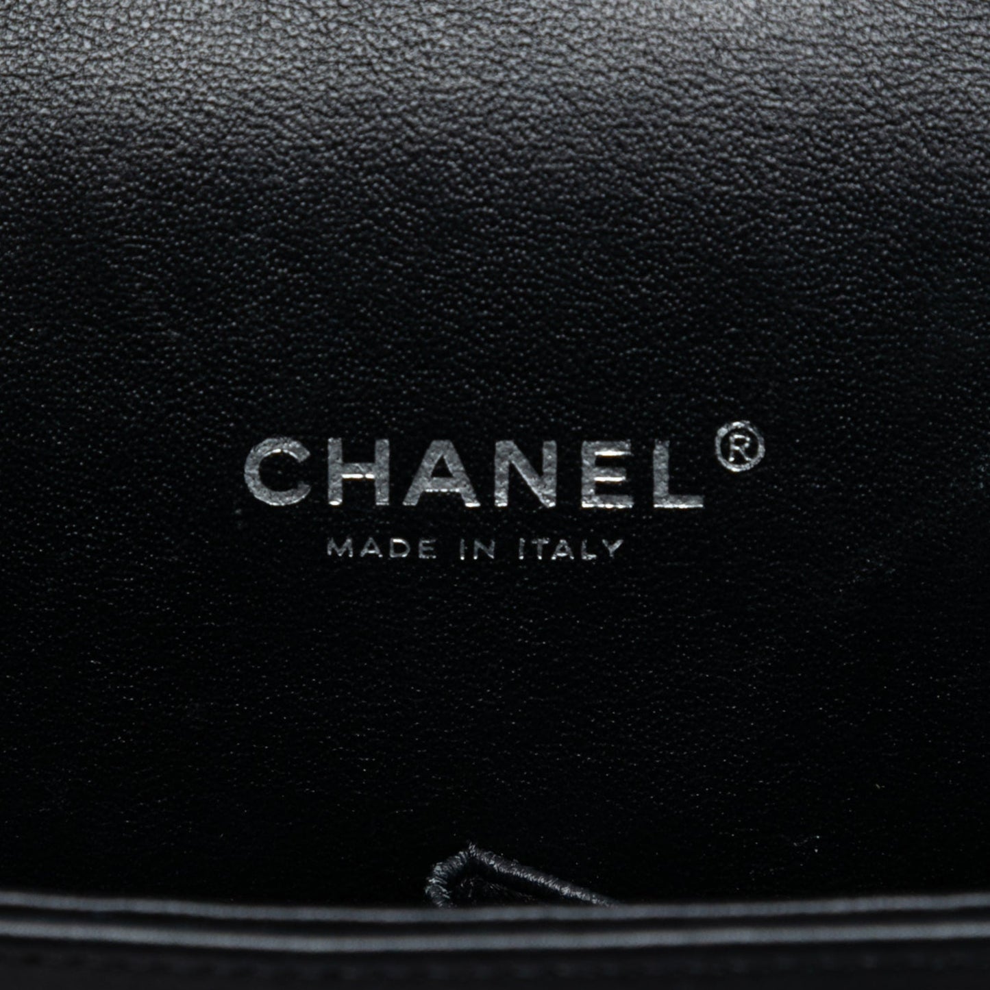 Chanel Maxi Classic Striped Patent Double Flap