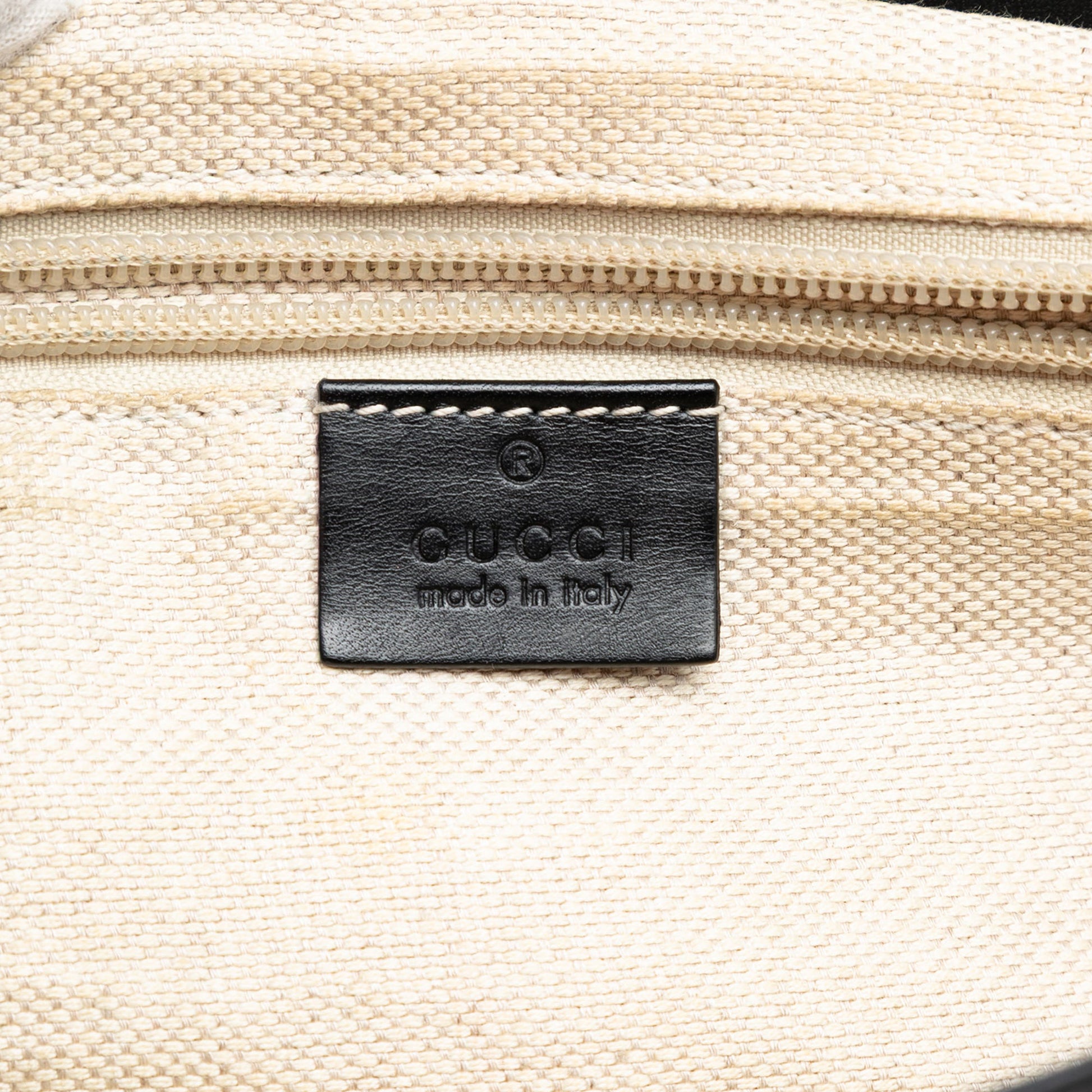 Gucci GG Canvas and Leather Crossbody