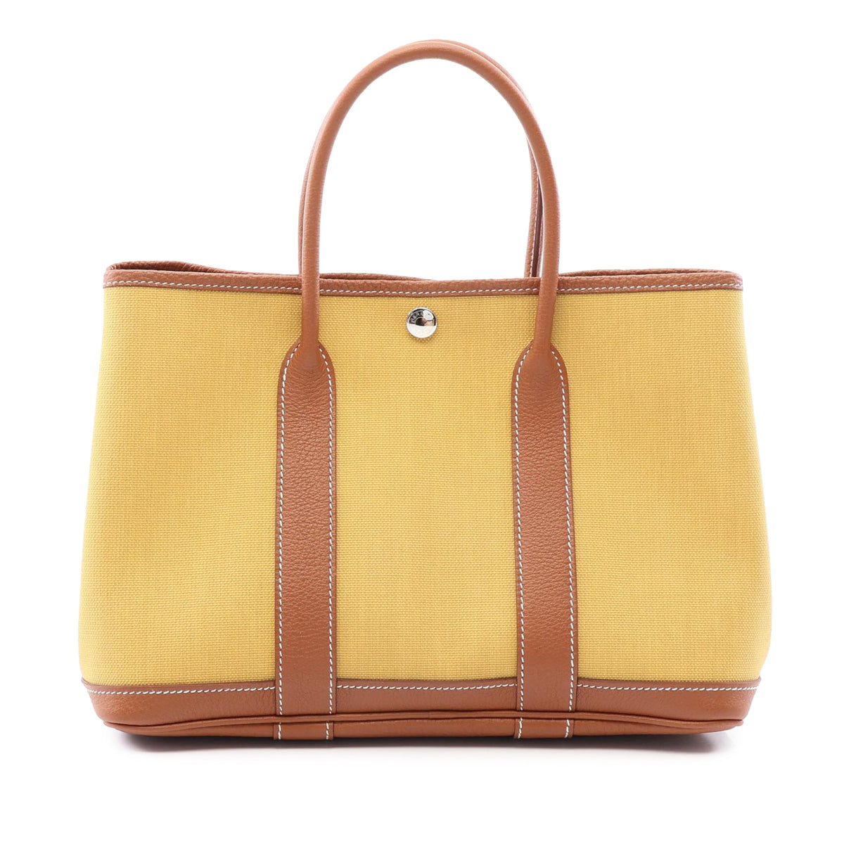 Hermès Toile Militaire and Negonda Garden Party TPM — Yellow