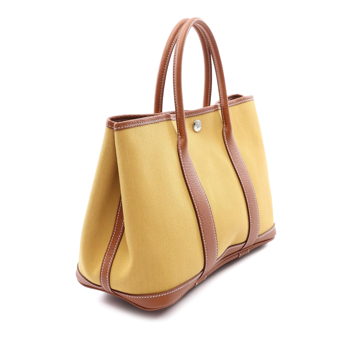Hermès Toile Militaire and Negonda Garden Party TPM — Yellow