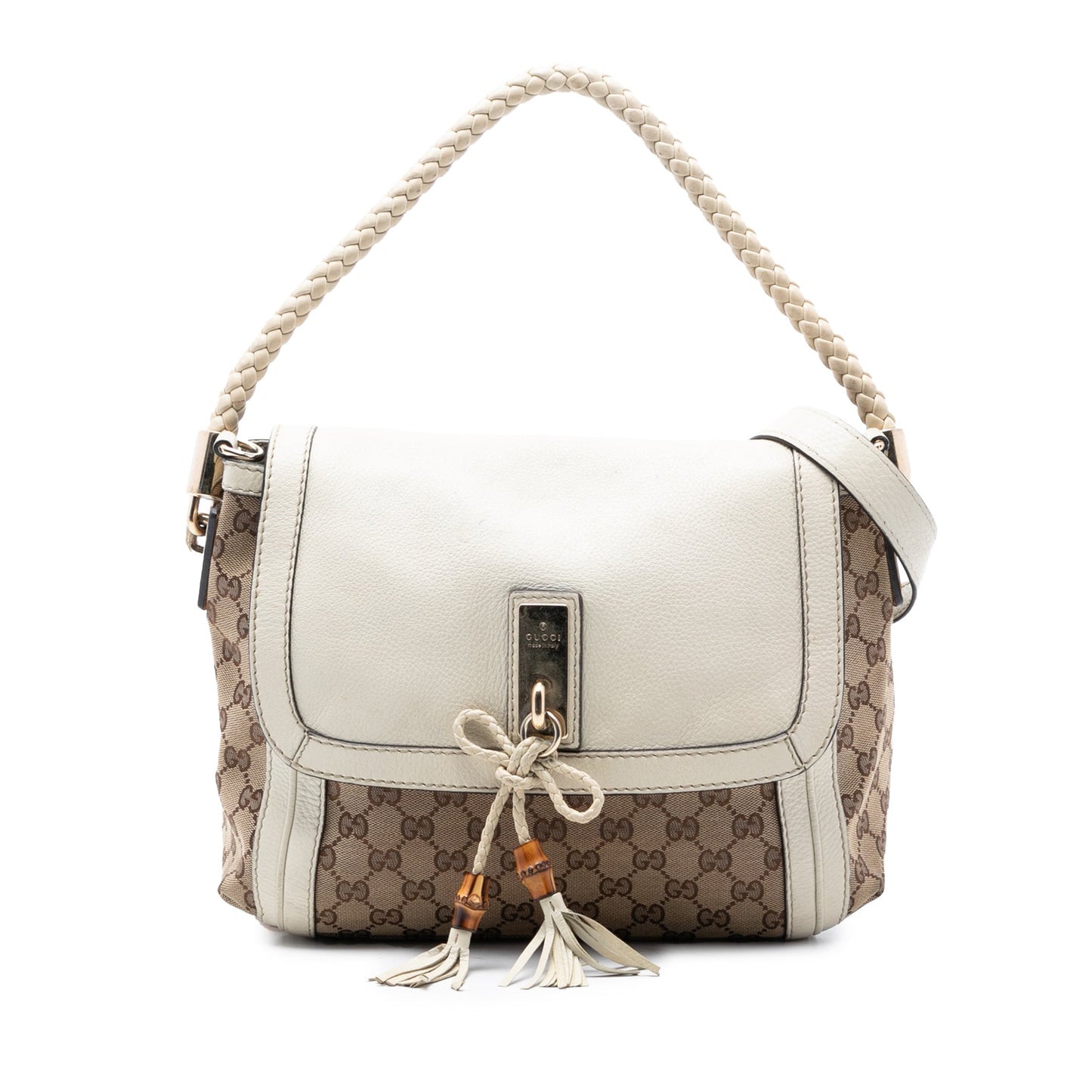 Gucci GG Canvas Bella Flap Satchel