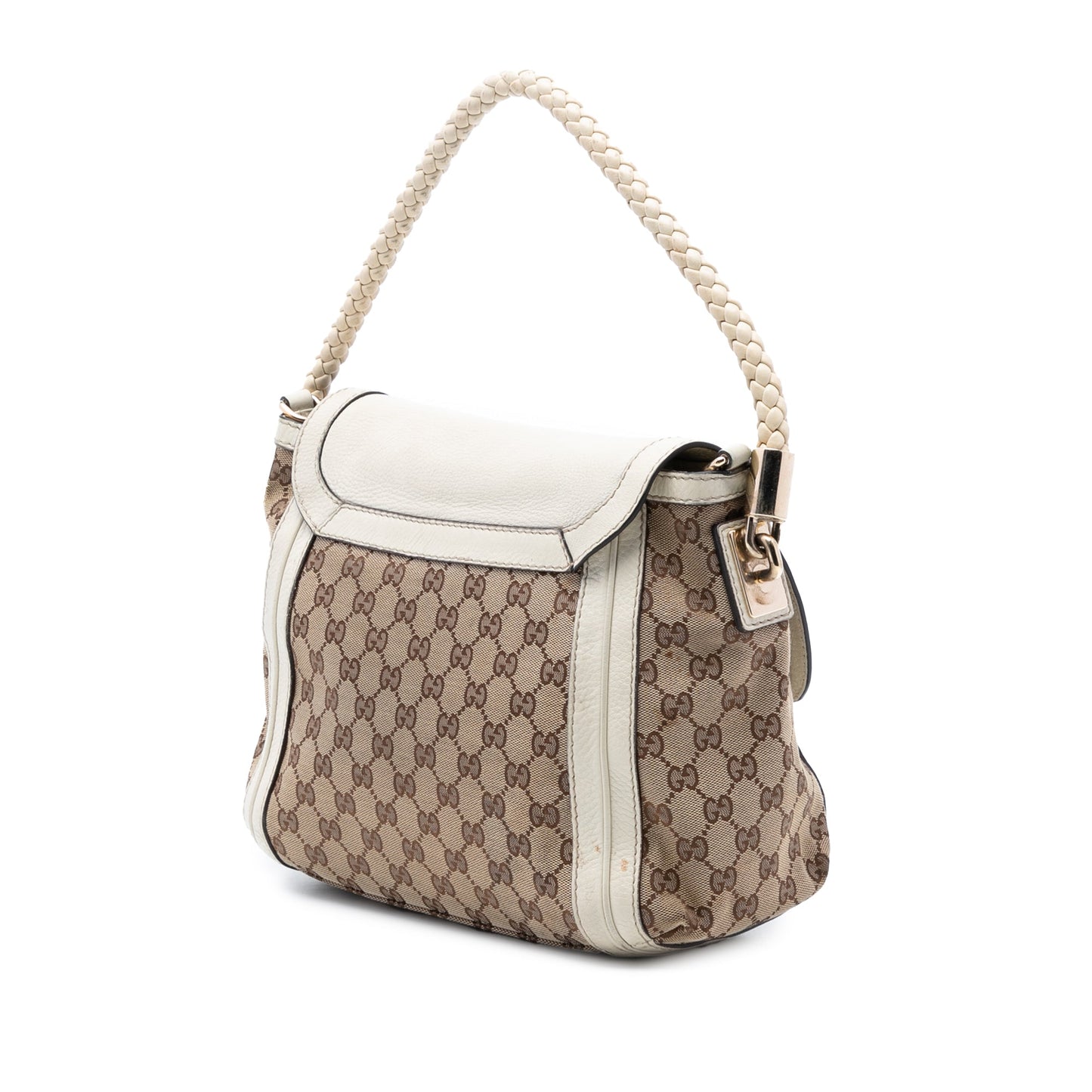 Gucci GG Canvas Bella Flap Satchel