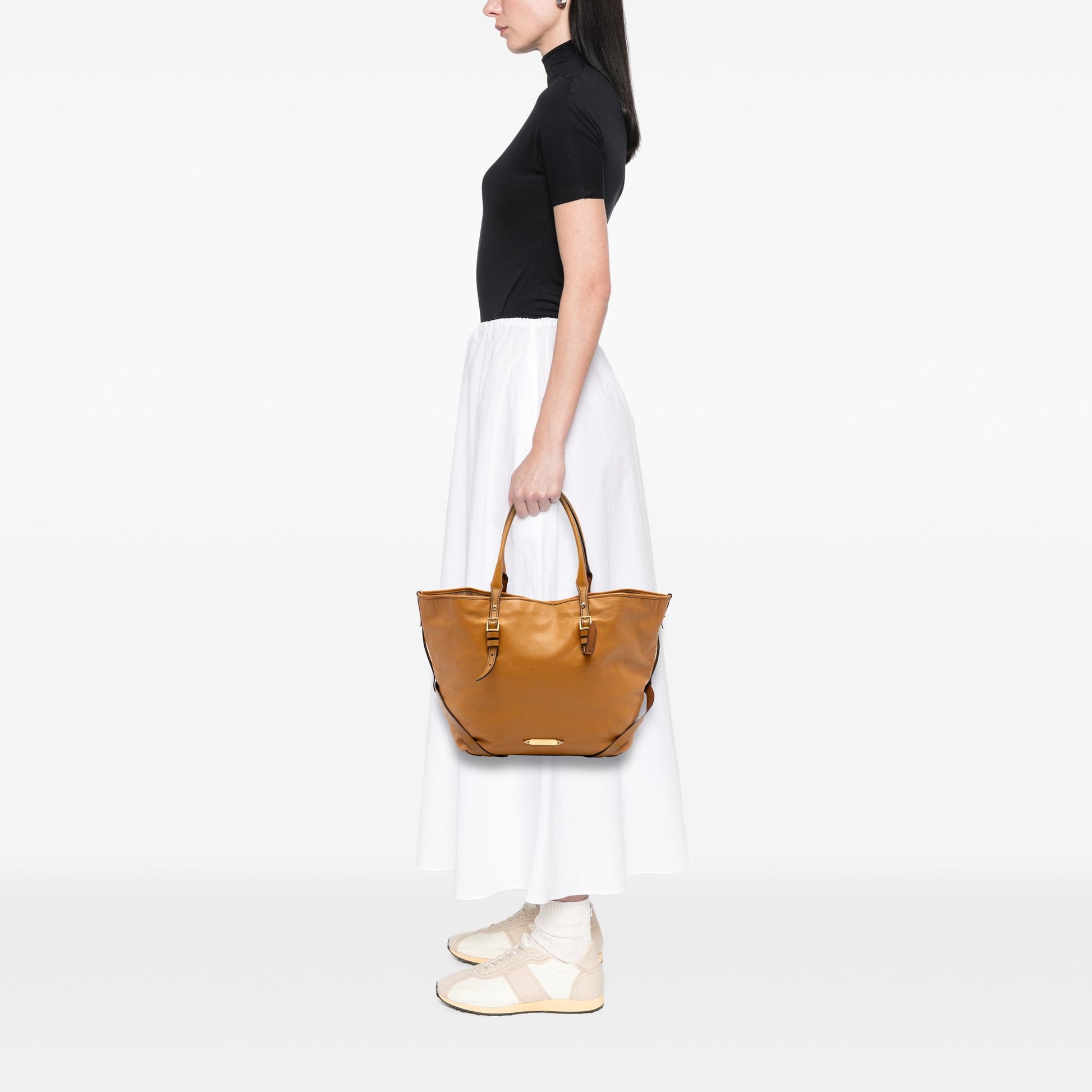 Burberry Leather Salisbury Belted Tote