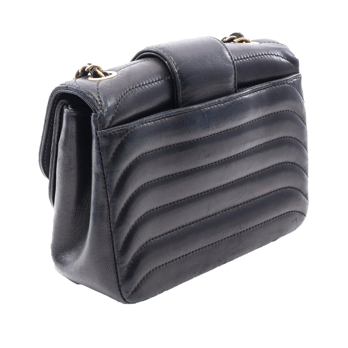 Chanel Mini Lambskin Horizontal Quilt Double Flap