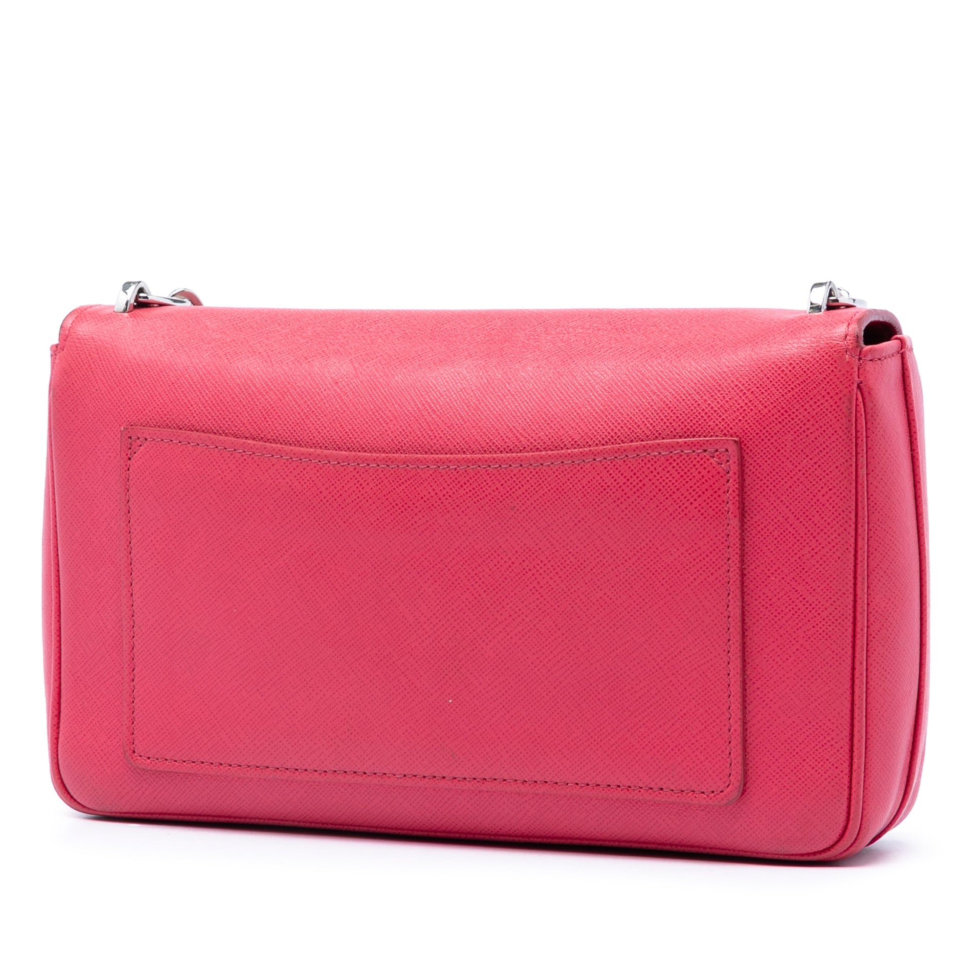 Prada Saffiano Sound Lock Crossbody
