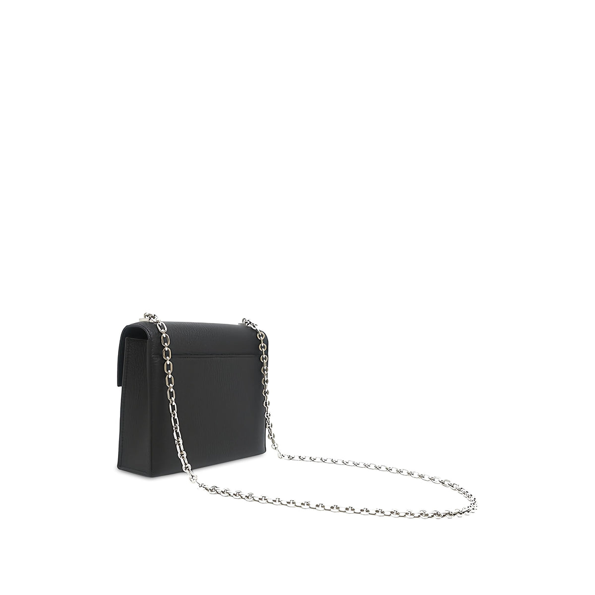 Hermès Mini Chevre Mysore Verrou Chaine — Black