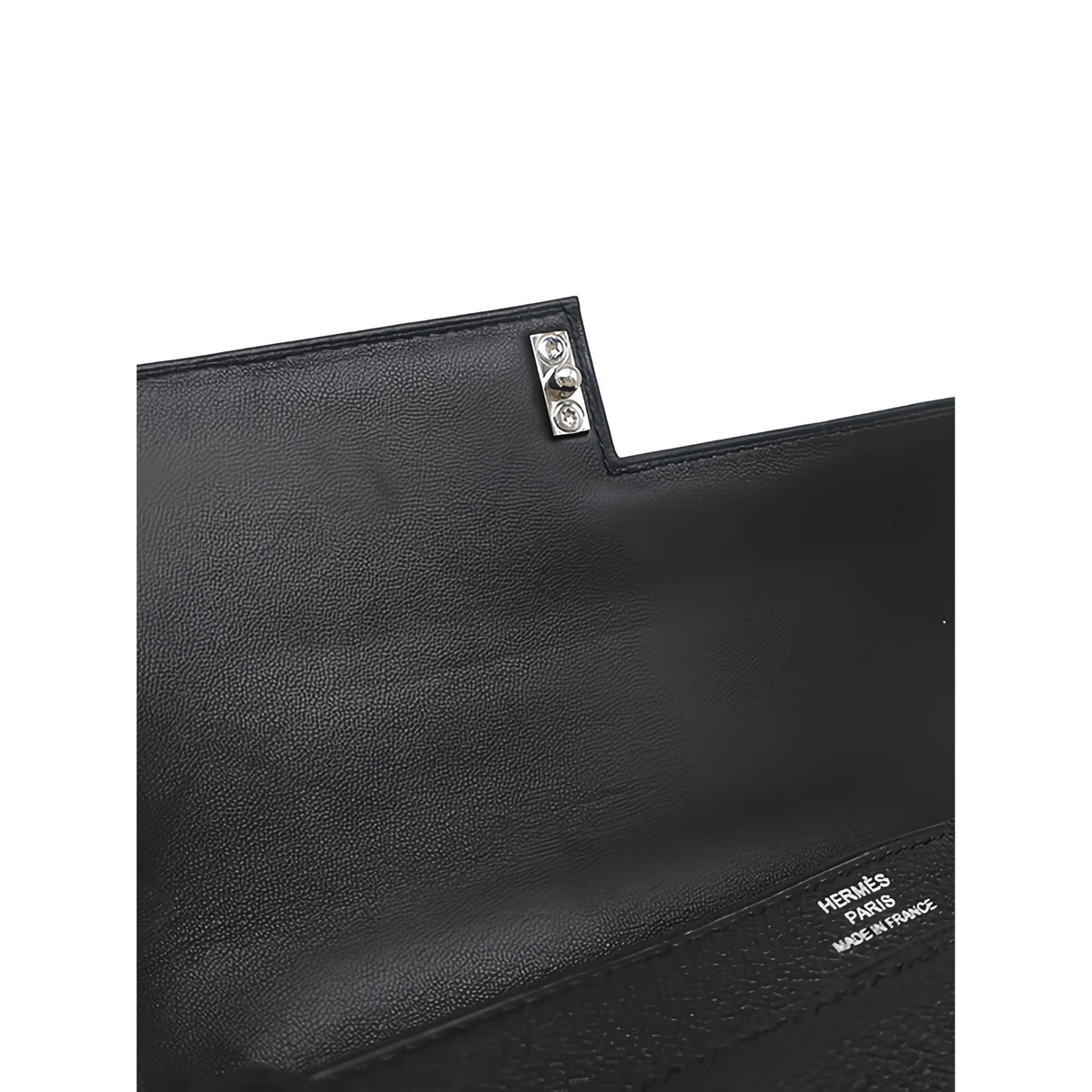 Hermès Mini Chevre Mysore Verrou Chaine — Black