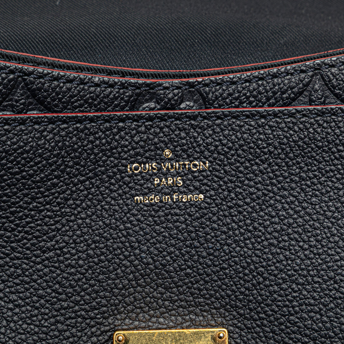 Louis Vuitton Monogram Empreinte Blanche BB