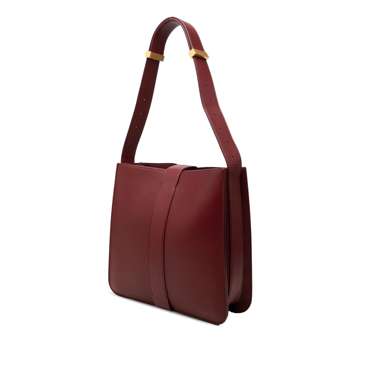Bottega Veneta Nappa Marie Shoulder Bag — Red
