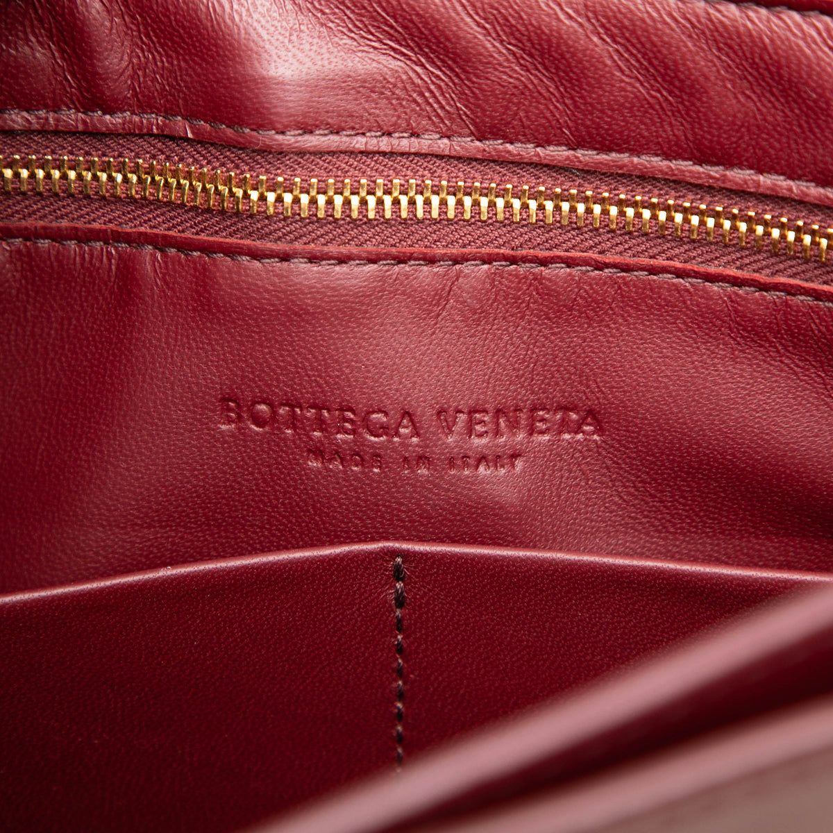 Bottega Veneta Nappa Marie Shoulder Bag — Red