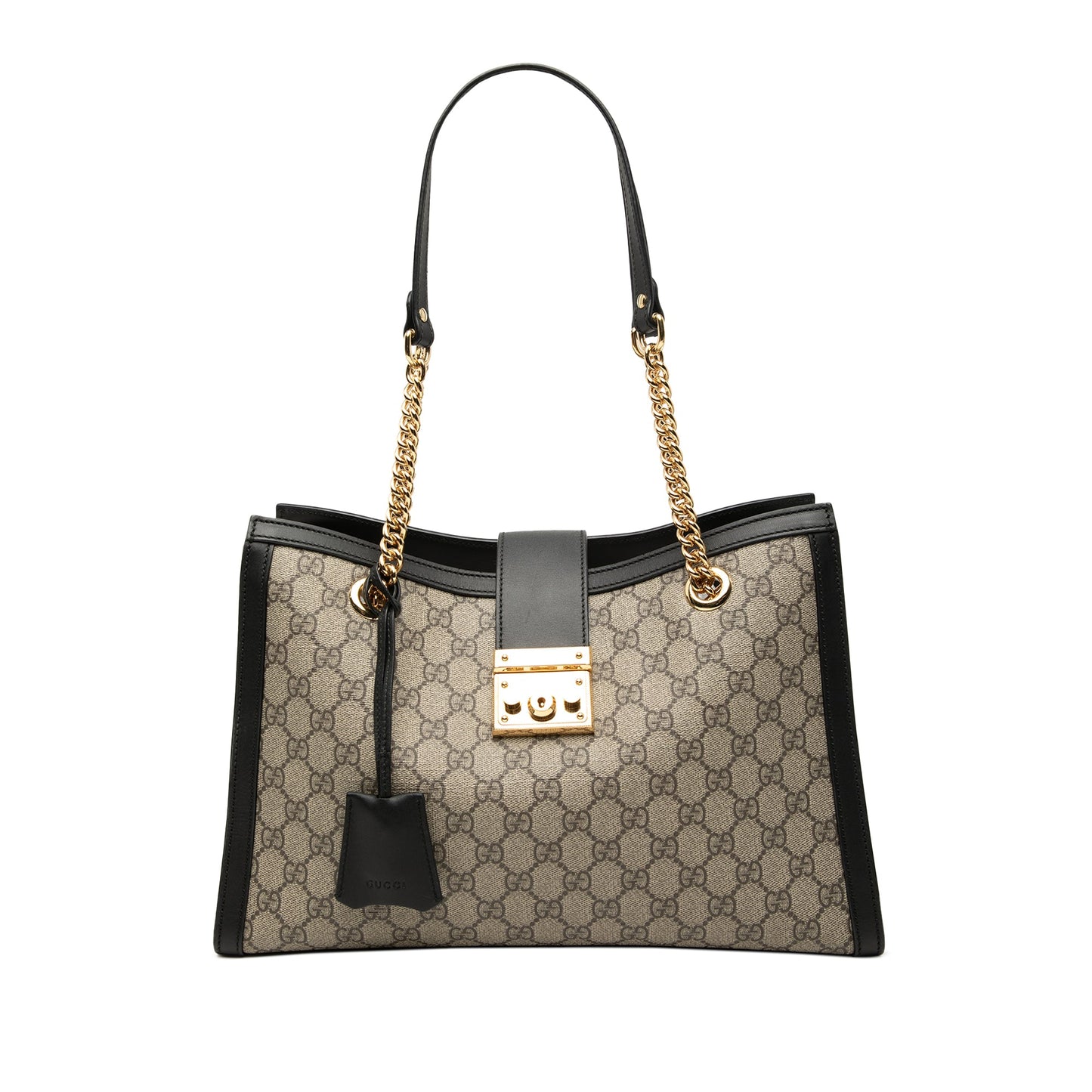 Medium GG Supreme Padlock Tote