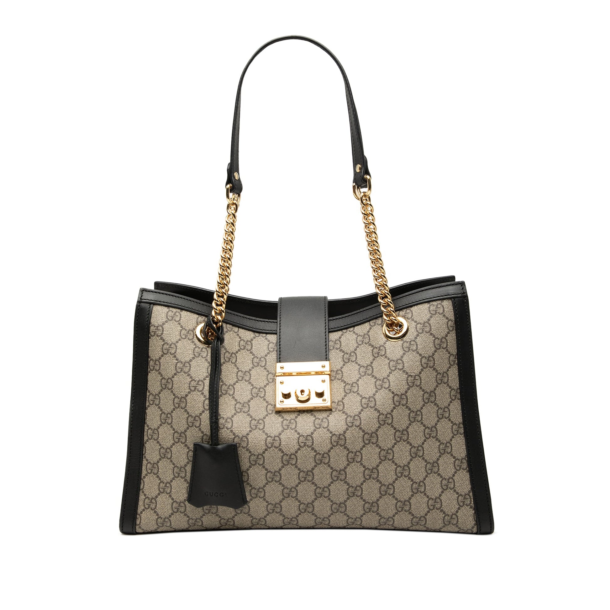 Medium GG Supreme Padlock Tote