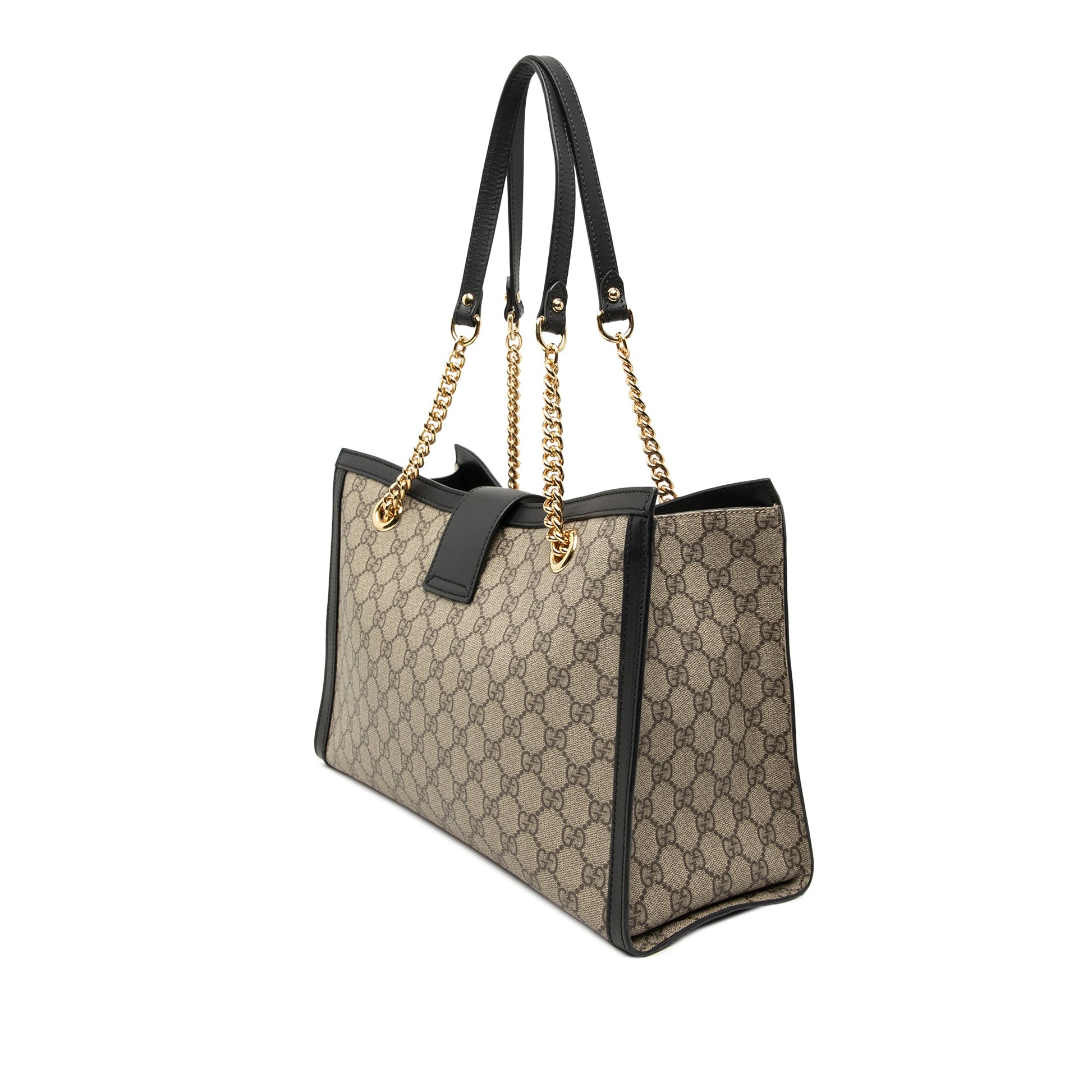 Medium GG Supreme Padlock Tote