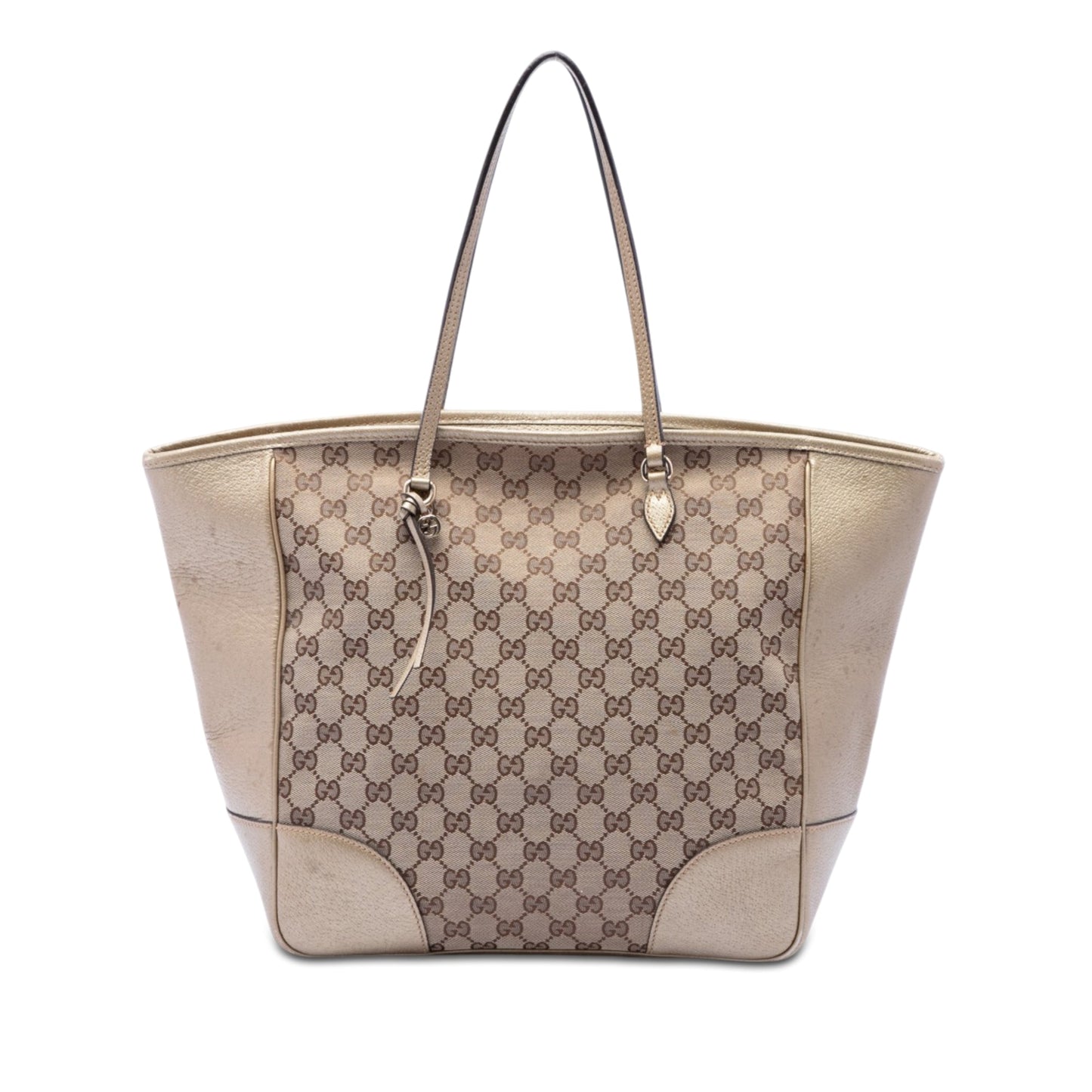 Gucci GG Canvas and Leather Bree Tote
