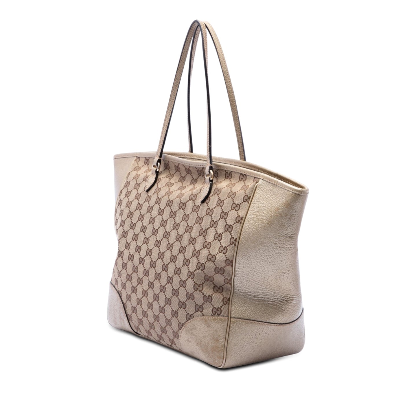 Gucci GG Canvas and Leather Bree Tote