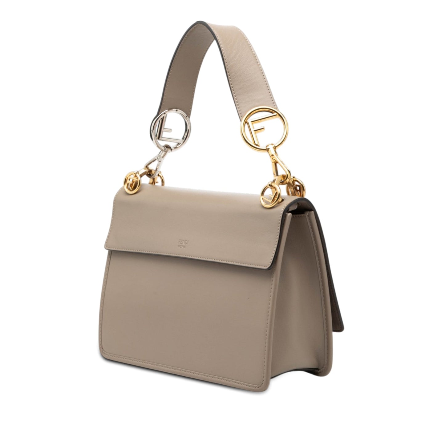 Fendi Smooth Leather Kan I F Satchel