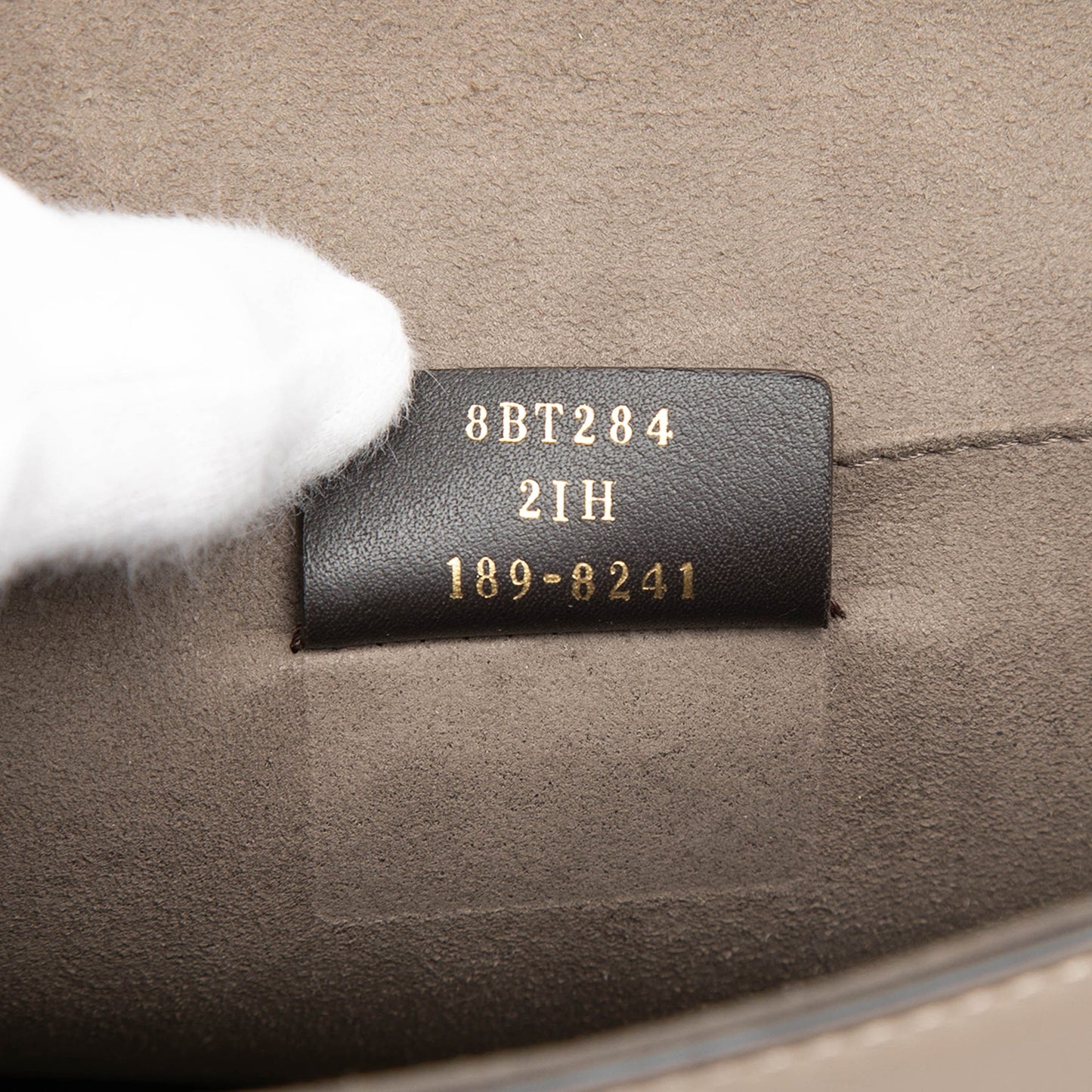 Fendi Smooth Leather Kan I F Satchel